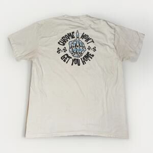 Loser Machine T-Shirt White Large 22x28 Skater Choppers